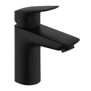 Mezclador Monomando Lavamanos Coolstar Logis 70 Negro Mate