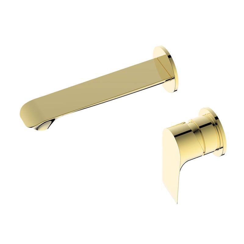 Baños-Griferia-Lavamanos-Urban-Muro-18-Cm-S-Desague-Dorado