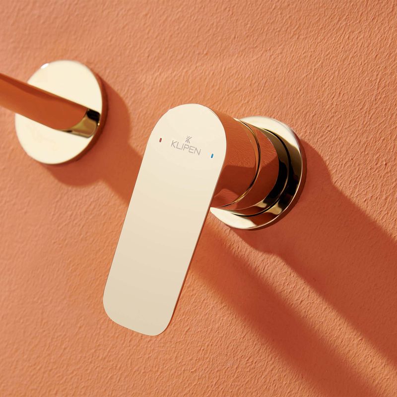 Baños-Griferia-Lavamanos-Urban-Muro-18-Cm-S-Desague-Dorado