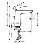 Baños-Griferia-Lavamanos-Talis-E-11-cm-Coolstart-C-Desague-Automatico-71713000-Cromo