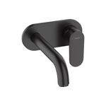 Baños-Griferia-Lavamanos-Vernis-Blend-Muro-21-cm-S-Desague-71576670-Negro-Mate