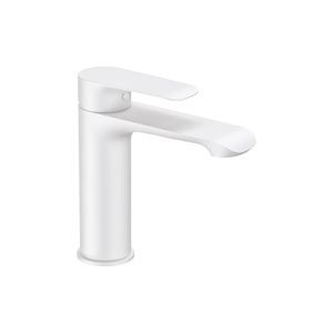 Griferia Lavamanos Urban 9 Cm sin Desagüe Blanco Mate