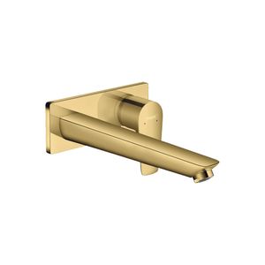 Grifería Lavamanos Talis E Muro 23 cm C/Desagüe 71734990 Polished Gold