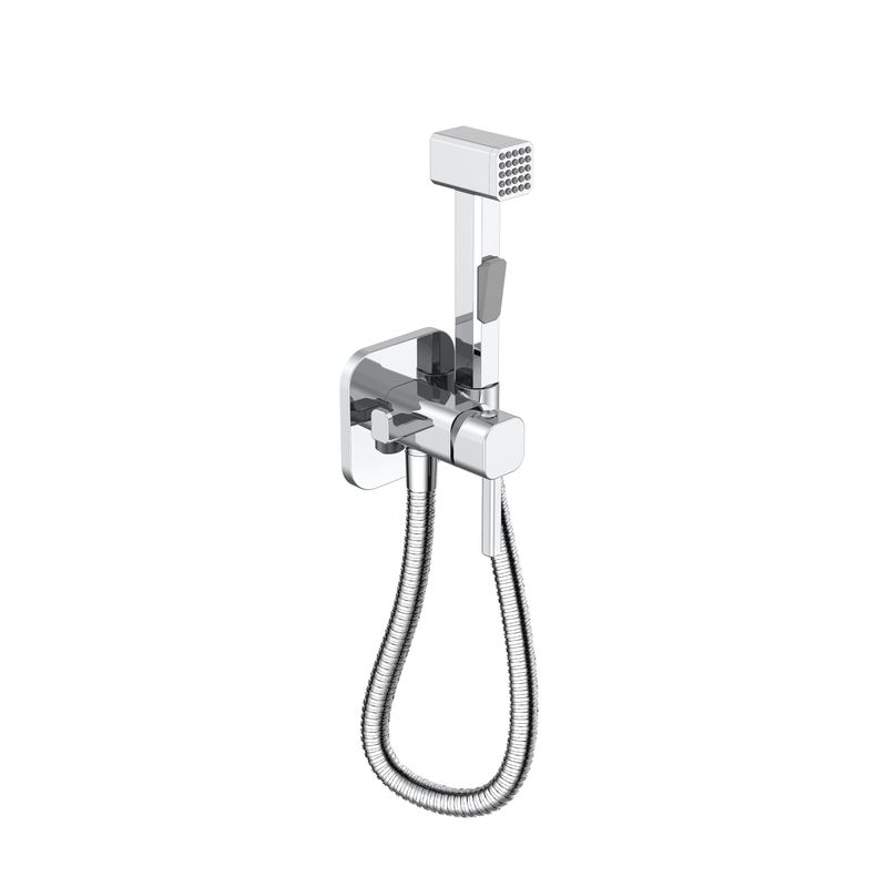 Baños-Set-Ducha-Higienica-con-Mezclador-Trento-Cromado
