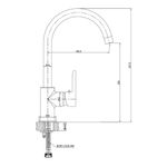 Cocina-Pack-Lavaplatos-Queens---Griferia-Cocina-Trento-Cromo