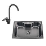 Cocina-Lavaplato-Brooklyn-Black-Satin---Griferia-Concept-Negra