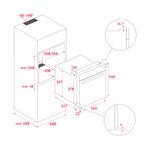 Cocina-Horno-empotrado-convector-HSB-635S-FL