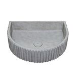 Baños-Lavamanos-Sobreponer-Vessel-Semiredondo-Gris-Mate-465x360x119mm