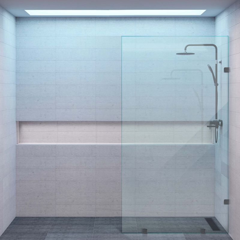Baños-Mampara-de-Ducha-Civita-Con-Vidrio-Fijo-Gun-Metal-1000x1900-mm
