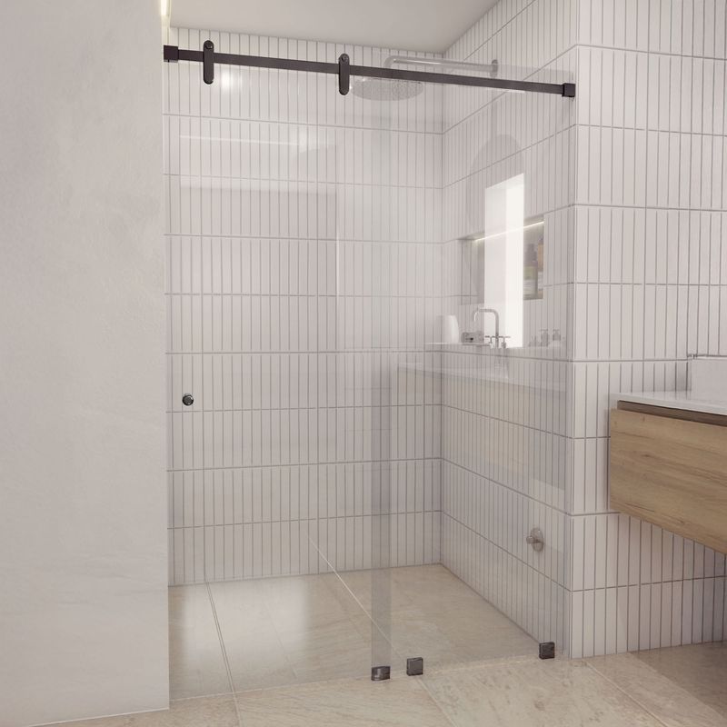 Baños-Mampara-Ducha-Corredera-Incolora-Gun-Metal-1200x1900-mm