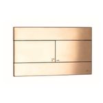 Baños-Placa-De-Accionamiento-Glam-Doble-Copper-Plated-255x150x78-mm