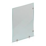 Baños-Mampara-Ducha-Fosco-Fija-Acero-Inoxidable-1500x1900-mm