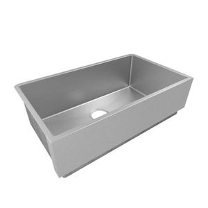 Lavaplatos Farmhouse Simple Acero Inox Cepillado 700x400x250 mm