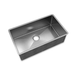 Lavaplatos Recta Simple Acero Inox Cepillado 700x400x250 mm