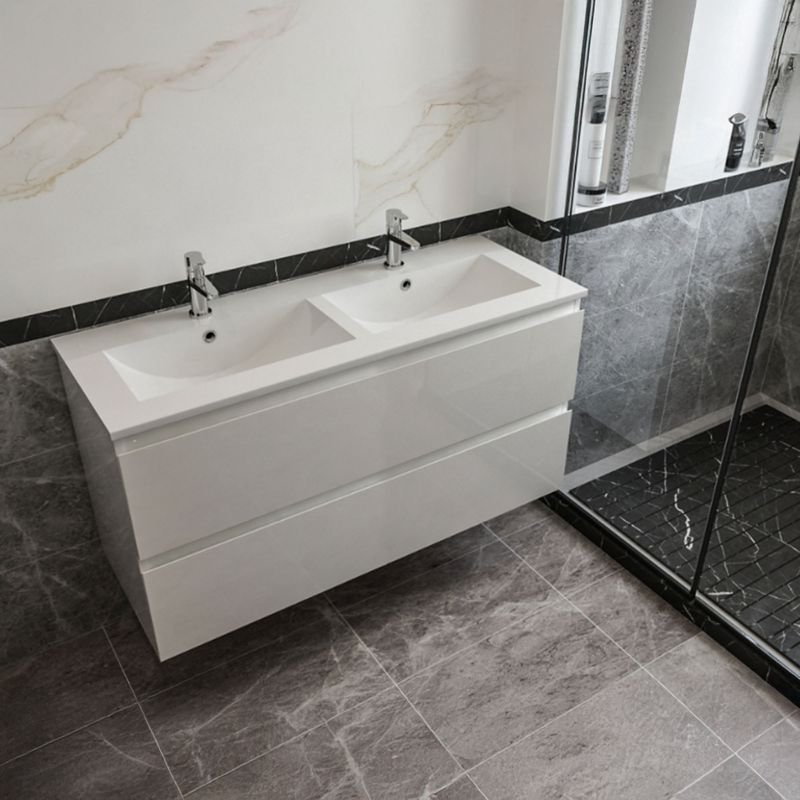 Baños-Mueble-de-Baño-Delfos-1-Cajones-Blanco-Lacado-1200x600x475mm