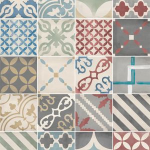 Porcelanato Venti Boost Classic Mix Mate 20x20 cm