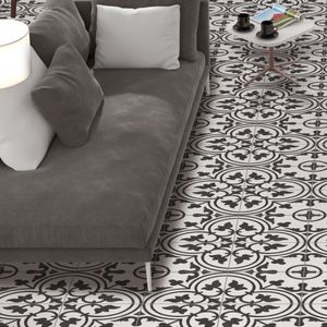 Porcelanato Arte White Mate 25x25 cm