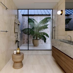 Porcelanato Bauhaus Ivory Mate 60x120 cm