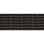 Pisos-y-Muros-Ceramica-Muro-Ice-Craft-Black-Brillante-6.8x28-cm