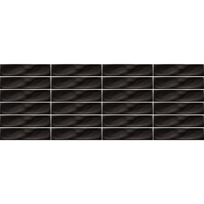 Pisos-y-Muros-Ceramica-Muro-Ice-Craft-Black-Brillante-6.8x28-cm