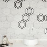 Pisos-y-Muros-Gres-Porcelanico-Hexagon-Calacatta-Mate-20x23-cm