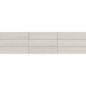 Gres Porcelánico Dakka Blanco Mate 15x60 cm