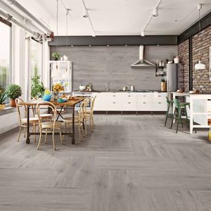 Porcelanato Rovere Grey Mate 20x120 cm
