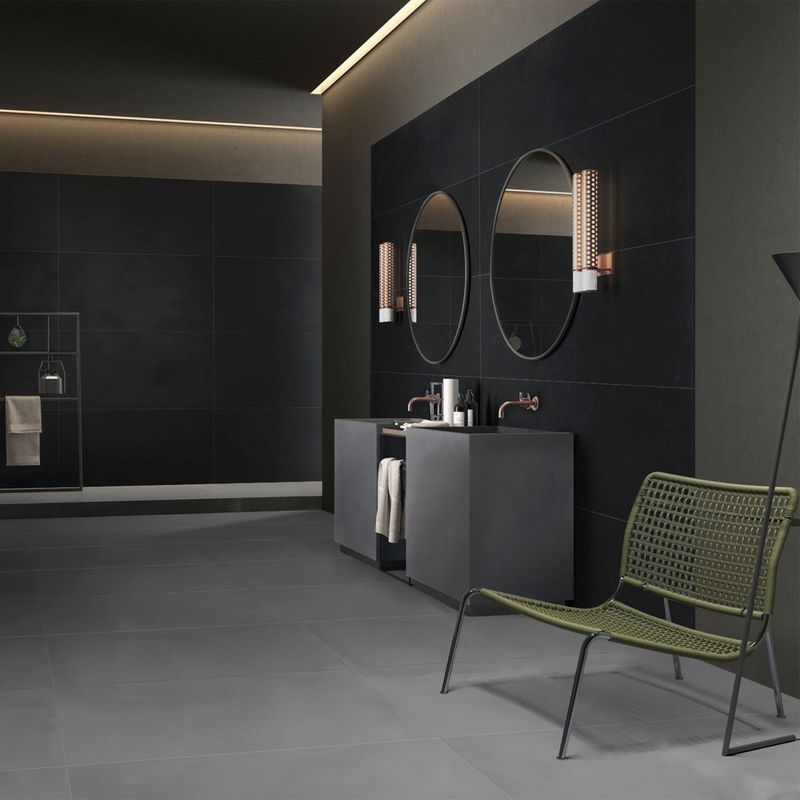 Pisos-y-Muros-Porcelanato-Concreart-Negro-Mate-60x120-cm