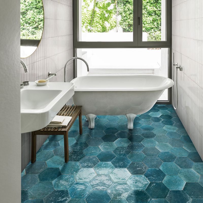 Pisos-y-Muros-Porcelanato-Lume-Azul-Brillante-Bricks-18.2x21-cm