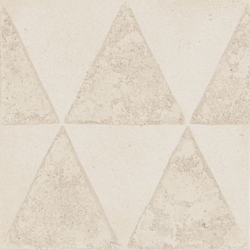 Pisos-y-Muros-Porcelanato-Artcraft-Decoro-Triangulo-Beige-Mate-20x20-cm