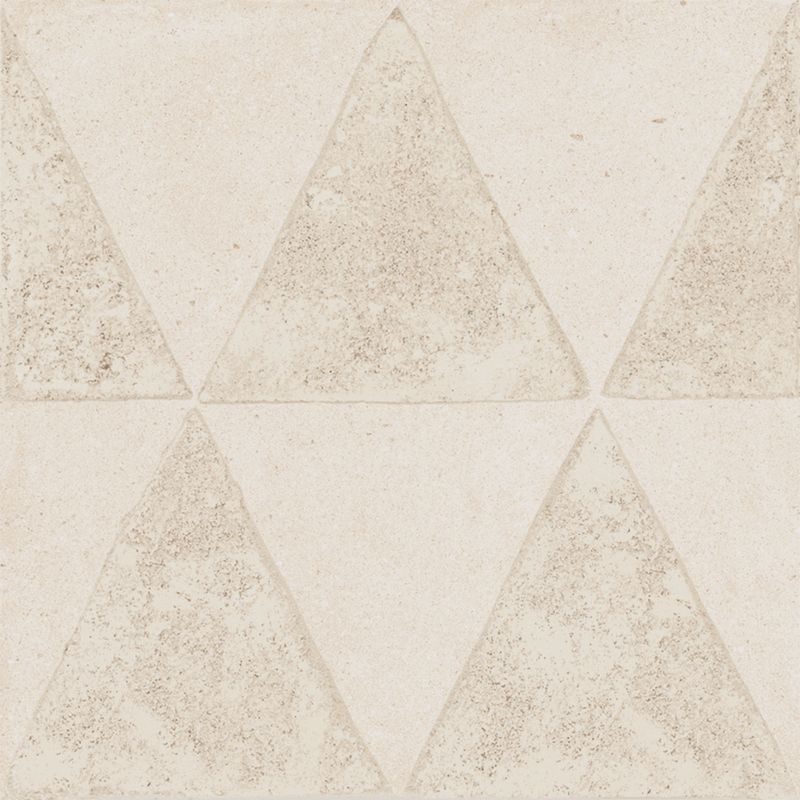 Pisos-y-Muros-Porcelanato-Artcraft-Decoro-Triangulo-Beige-Mate-20x20-cm
