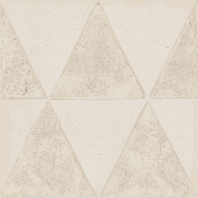 Pisos-y-Muros-Porcelanato-Artcraft-Decoro-Triangulo-Beige-Mate-20x20-cm