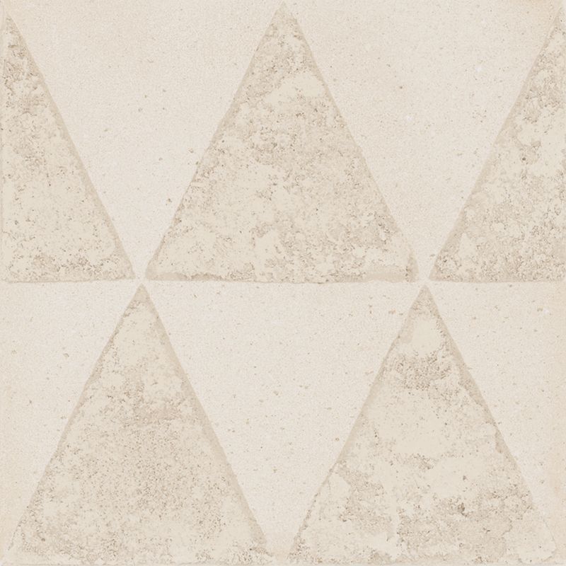 Pisos-y-Muros-Porcelanato-Artcraft-Decoro-Triangulo-Beige-Mate-20x20-cm
