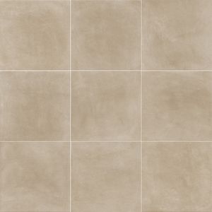 Porcelanato Slow Sabbia Beige/Gris Mate Cemento 75x75 cm