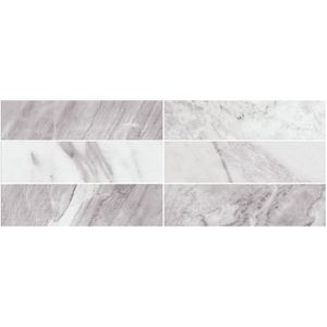 Cerámica Muro Venato Grey Mate 7.5x30 cm