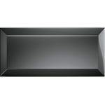 Pisos-y-Muros-Ceramica-Muro-Bisote-Negro-Brillante-7.7x15.4-cm