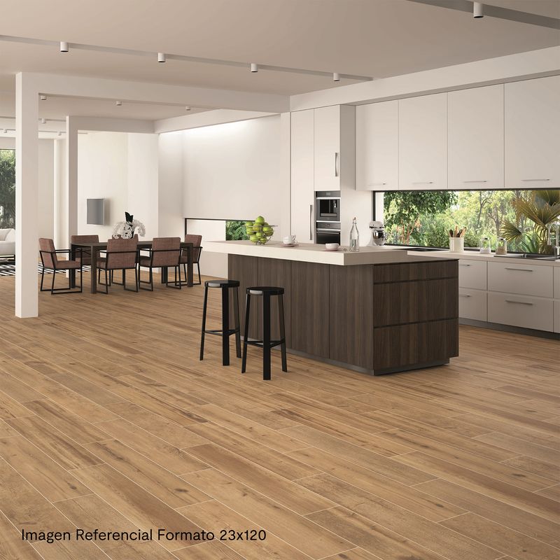 Pisos-y-Muros-Porcelanato-Springwood-Miel-Mate-15x90-cm