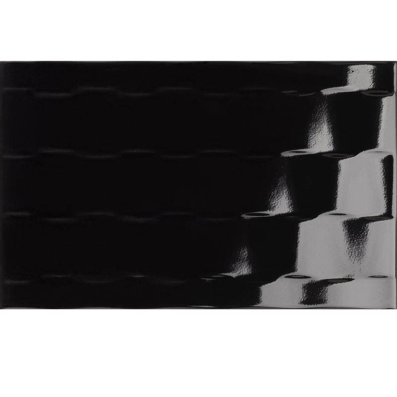 Pisos-y-Muros-Ceramica-Muro-Frost-Waves-Black-Brillante-25x40-cm