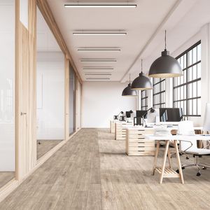 Porcelanato Nordika Greige Natural Mate 20x120 cm