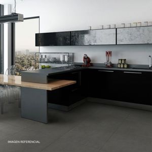 Porcelanato Liscio Graphite Mate 60x60 cm
