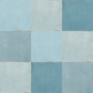 Cerámica Muro Zellige Aqua Brillante 12.5x12.5 cm
