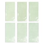 Pisos-y-Muros-Ceramica-Muro-Fez-Mint-Brillante-6.2x12.5-cm