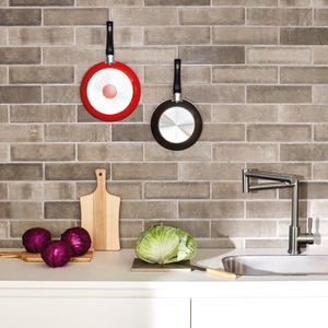Gres Porcelánico All Bricks Luton Ash Assim Mate 07x26 cm
