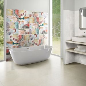 Porcelanato Moorea Mix Decor Multicolor Mate 25x25 cm