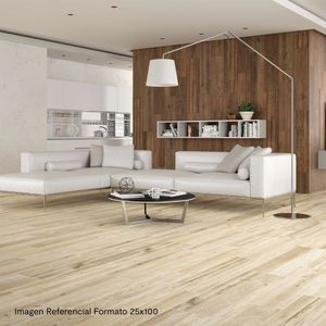 Porcelanato Springwood Natural Mate 15x90 cm