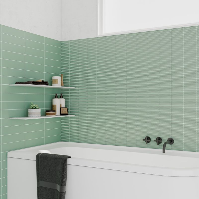 Pisos-y-Muros-Ceramica-Muro-Sweet-Bars-Verde-Claro-Mate-12.x25-cm