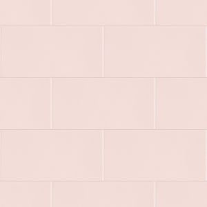 Cerámica Muro Ocean Petal Pink Brillante 7.5x15 cm