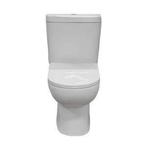 WC Mykonos a Piso con Asiento y Fijaciones Blanco