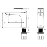 Baños-Pack-Mueble-de-Baño-Kyle-500-mm---Espejo-Respisa-Kyle---Griferia-City-Brushed