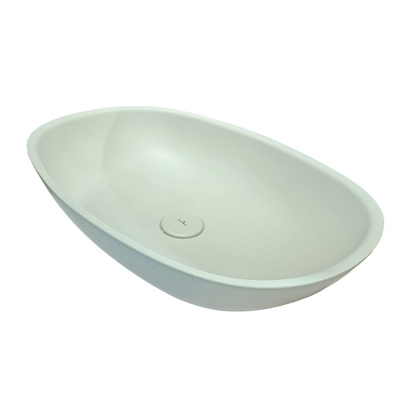 Baños-Lavamanos-Oval-Sobrecubierta-Mint-Mate